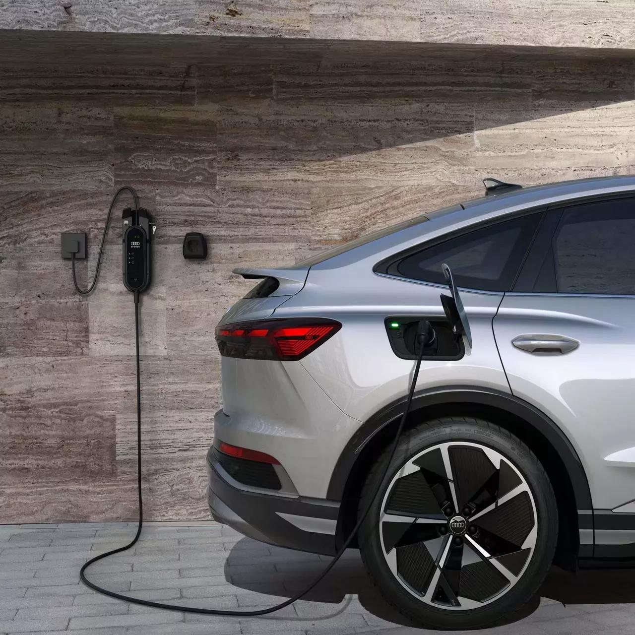 Audi Q4 Sportback e-tron elektrisch laden